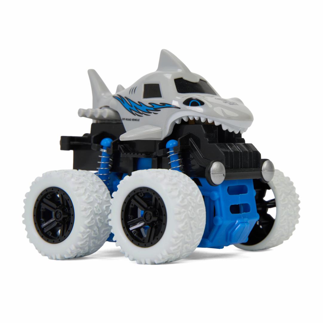 Masina Off-Road 4x4 360° Momki - Albastra, 10.8cm