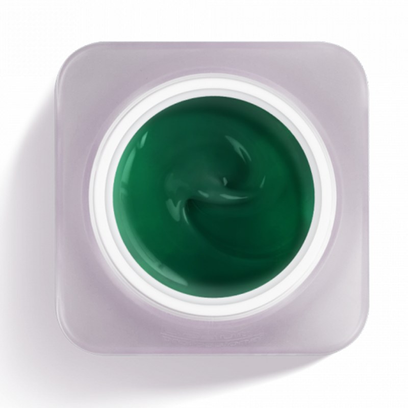 Gel UV 2M Hema Free Glass Green 15 g | Efect sticlă
