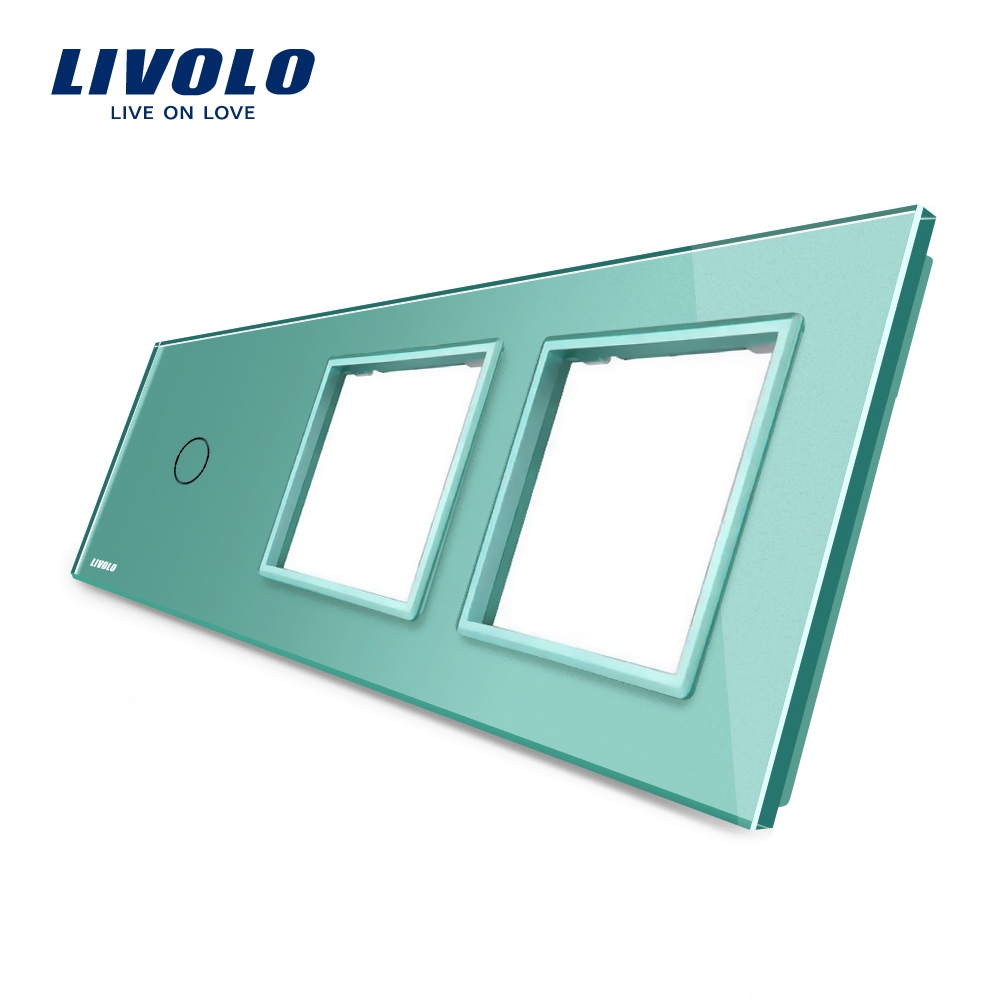 Panou Touch Livolo Sticla cu 2 Prize - imagine 10