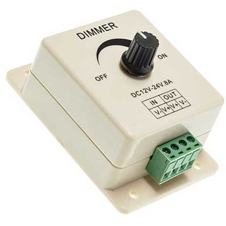 Potentiometru dimabil Optonica 6316, 8A 96W banda LED