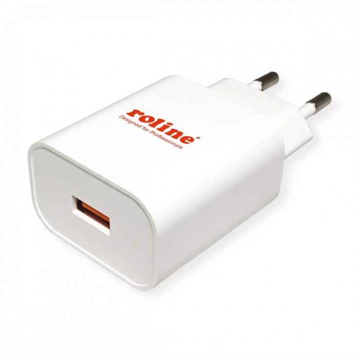 Încărcător Roline QC 3.0 18W USB - imagine 2