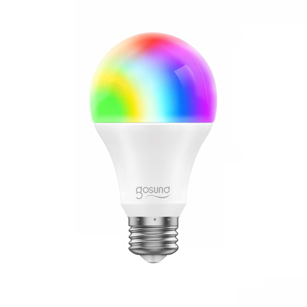 Bec LED Gosund RGB E27, 800 Lumeni, Control App