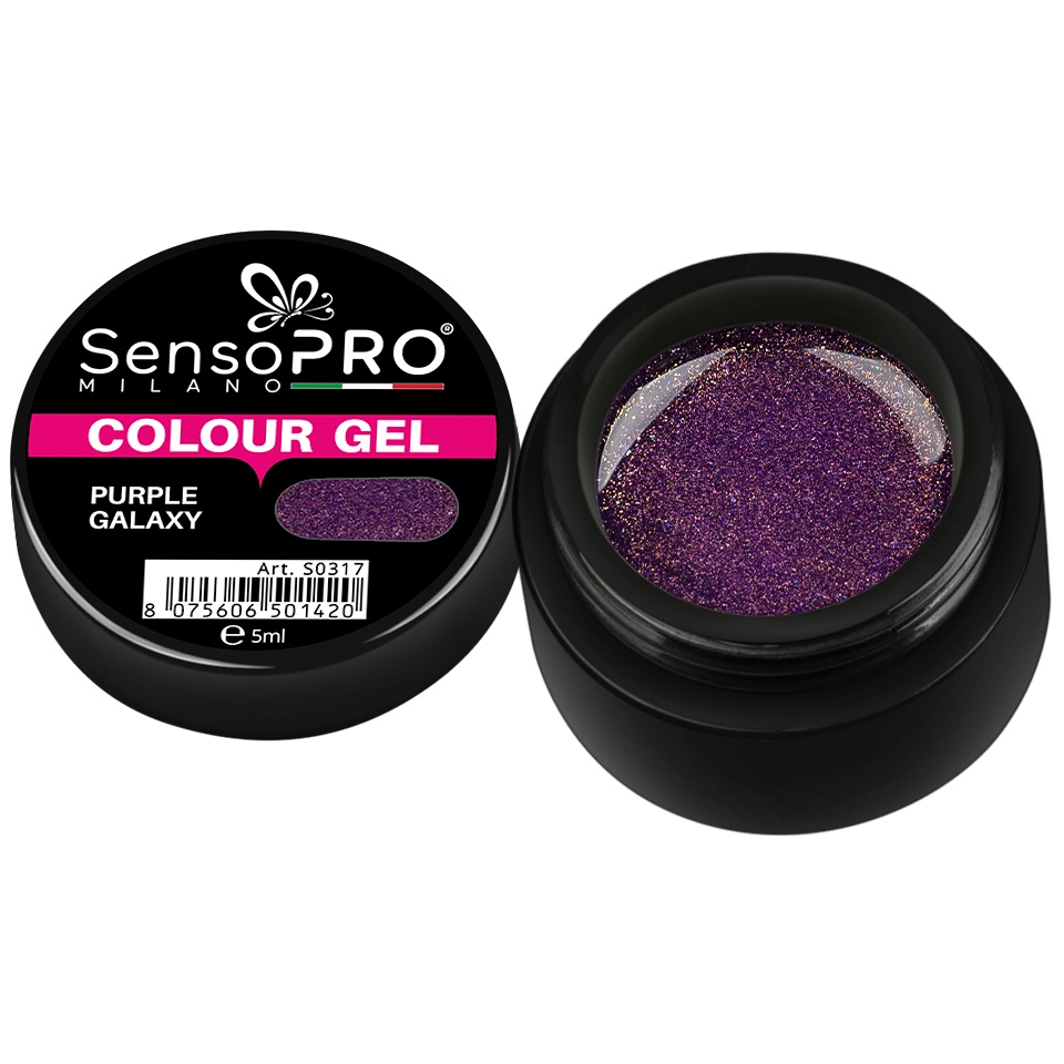 Gel UV Purple Galaxy SensoPRO 5ml
