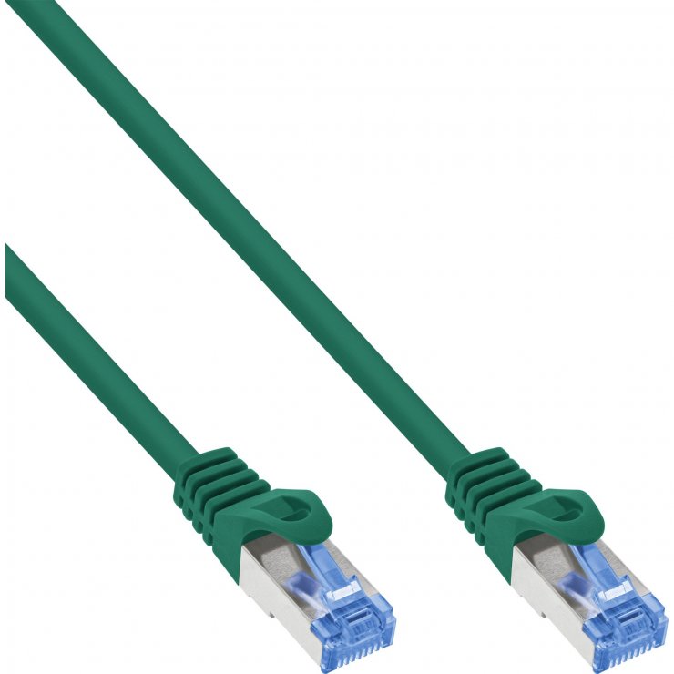 Cablu Patch Cat.6A S/FTP 0.3m Verde InLine