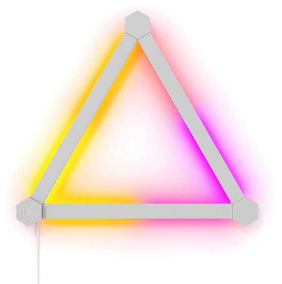 Kit Extensie Nanoleaf Lines, 3 Panouri, RGBW, Wi-Fi
