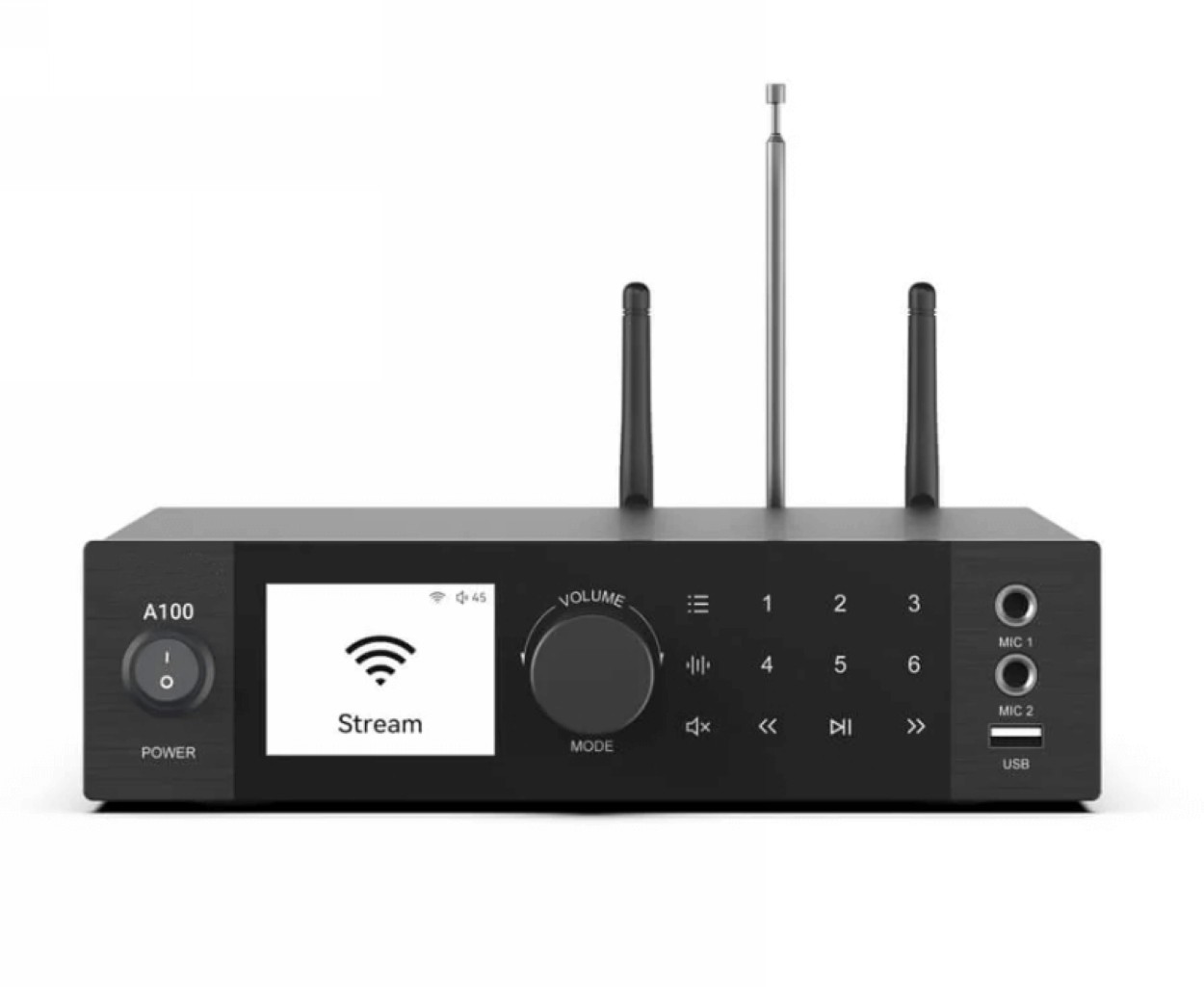 Streamer Audio Rakoit A100 2x100W, WiFi, Bluetooth, Karaoke