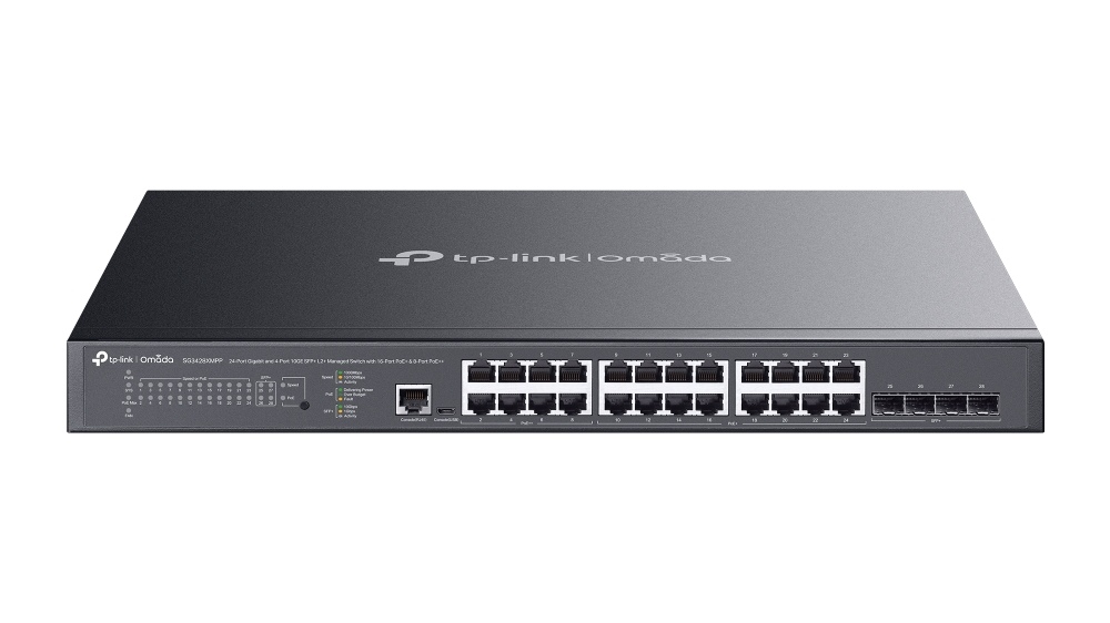 TP-Link Omada Switch 24 Porturi 10G PoE 500W