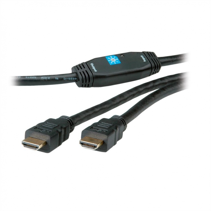 Cablu HDMI Roline 30m High Speed cu Repeater