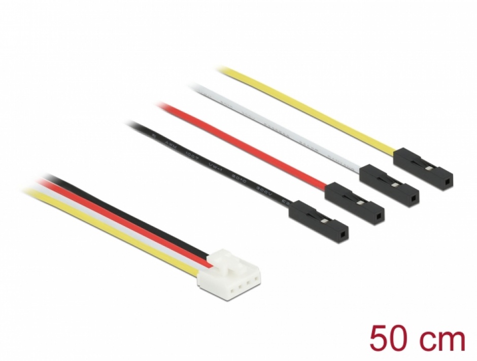 Cablu conversie IoT Grove 4-Pin, 50cm, Delock