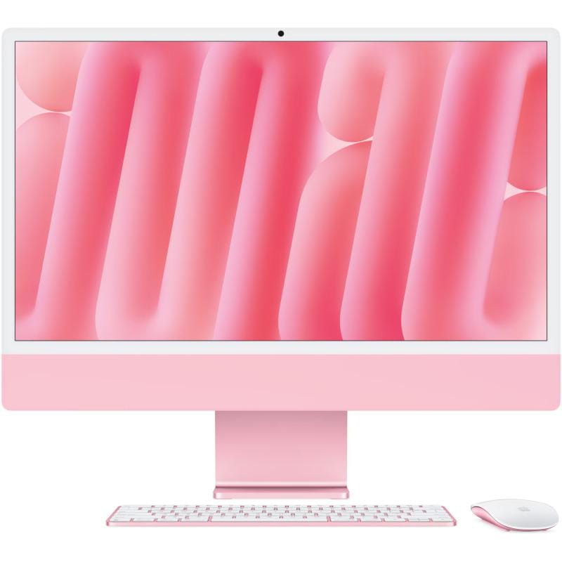 Apple iMac 24" M4 16GB 1TB Pink (2024) - Retina 4.5K - imagine 2