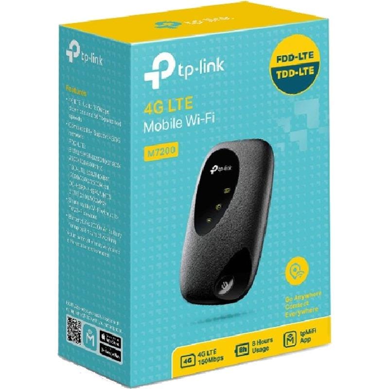 Router Wi-Fi 4G LTE Portabil TP-LINK M7200 - 150 Mbps - imagine 4
