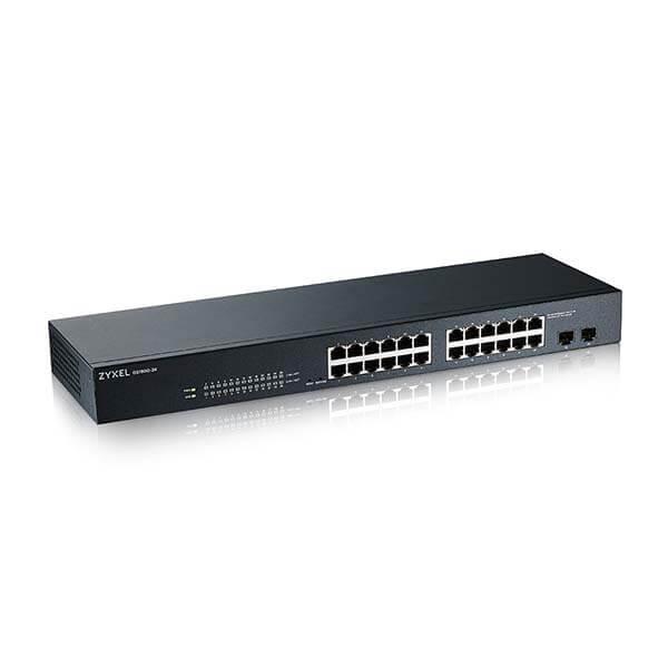 Switch Zyxel GS1900-24HP 24-Port Gigabit Managed PoE