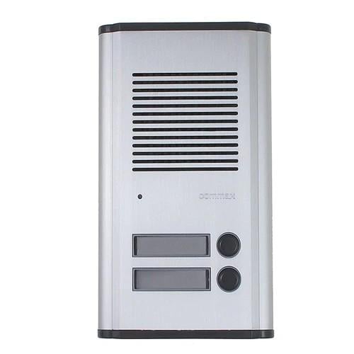 Post Interfon Commax Aluminiu, 2 Butoane Ingorpat