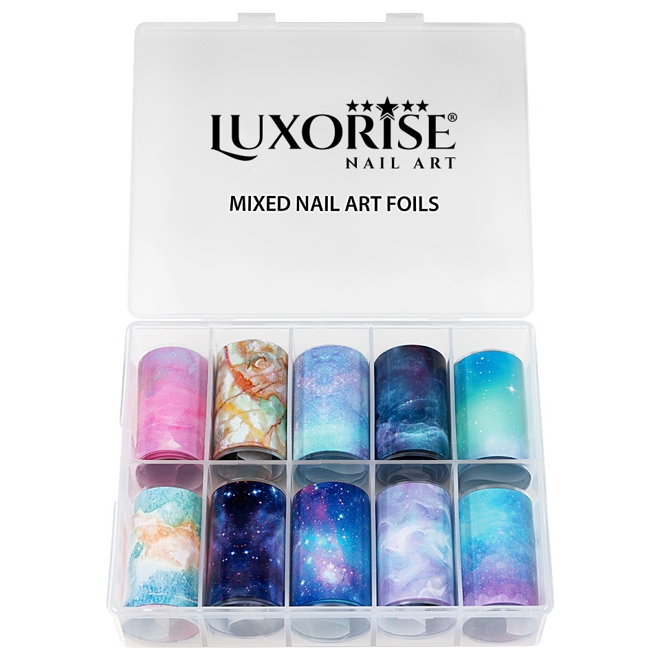 Set Folii Transfer LUXORISE #11 Cosmos, 10 Buc