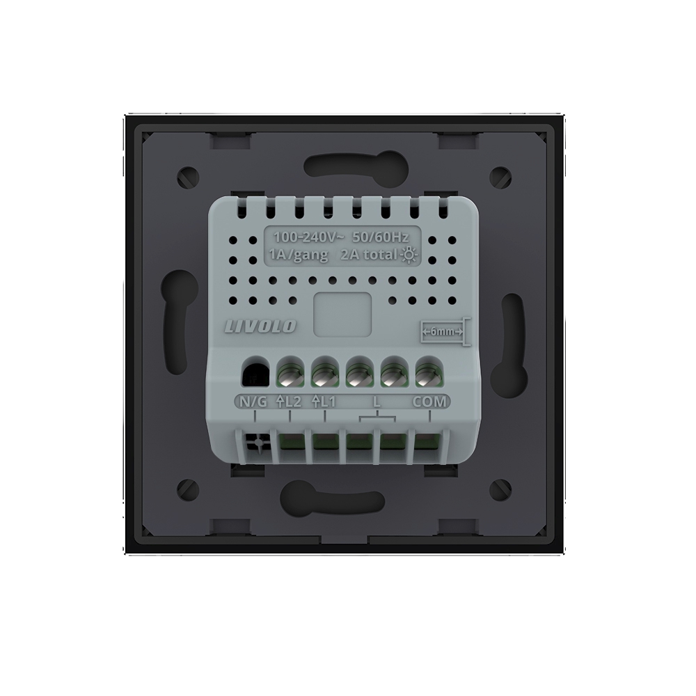 Intrerupator Dublu Touch LIVOLO cu Variator - imagine 8