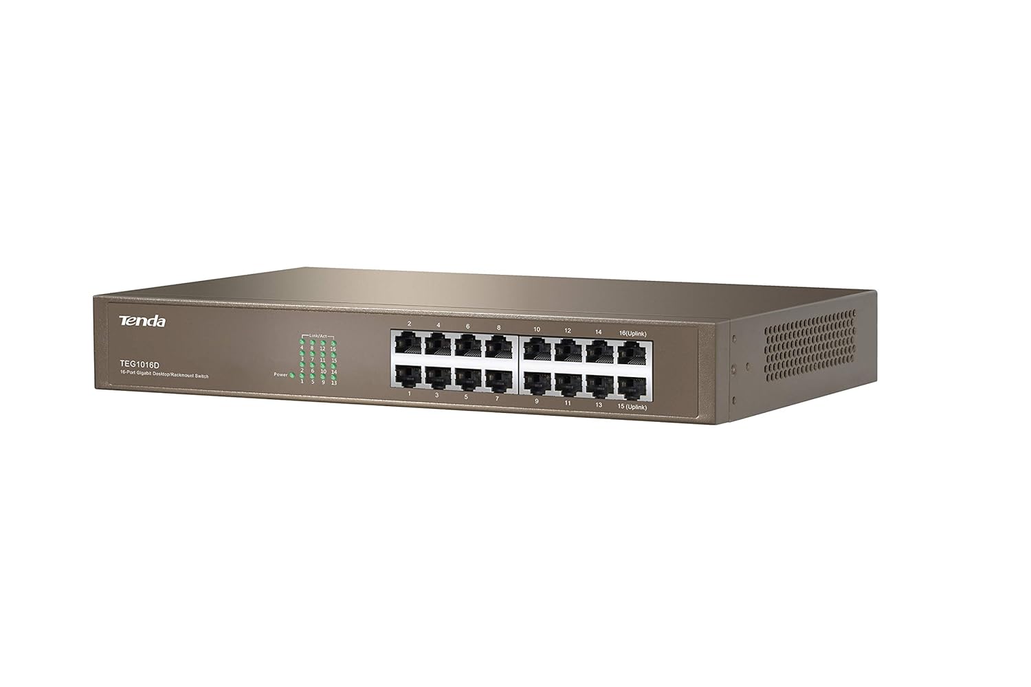 Switch Tenda TEF1016D 16 Porturi 10/100Mbps Rețea Stabilă - imagine 3
