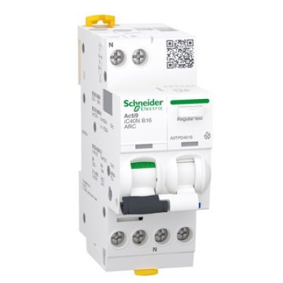 Întreruptor automat AFDD Schneider A9TPD4616, 16A, curbă B