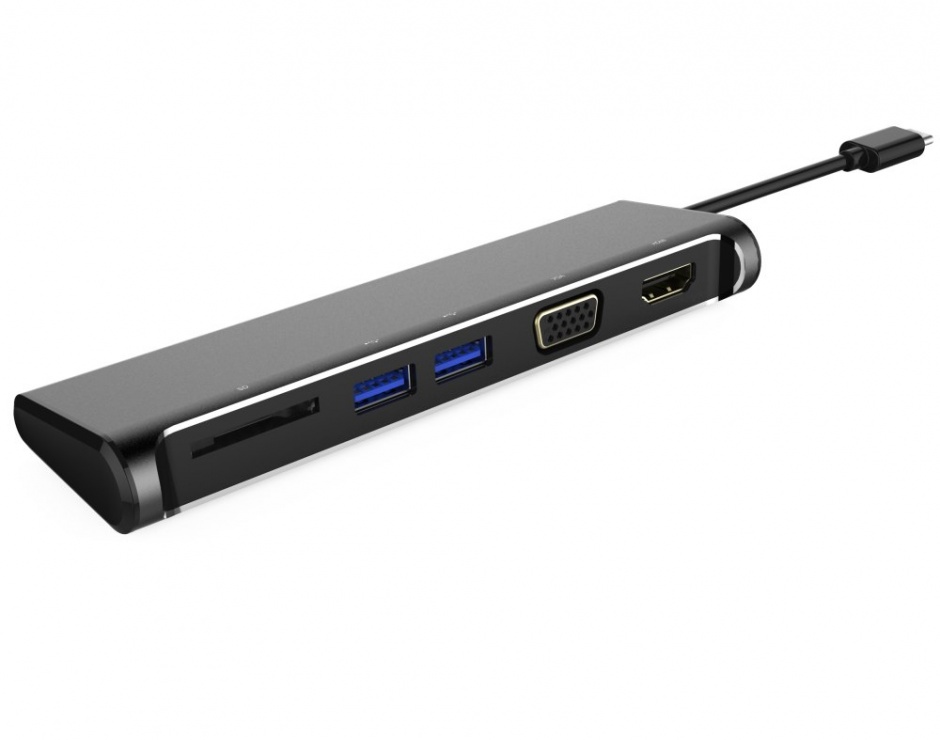 Docking Station USB-C 4K HDMI VGA OEM