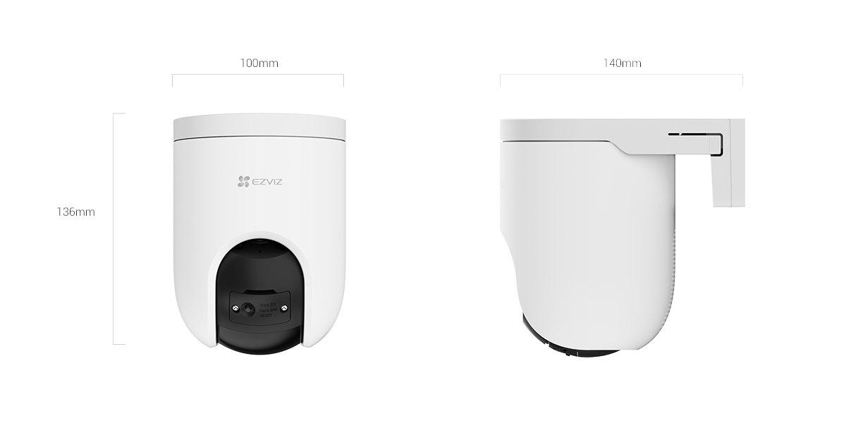 Camera Supraveghere Ezviz CS-H8C PRO 3K - AI Detectie Smart - imagine 1