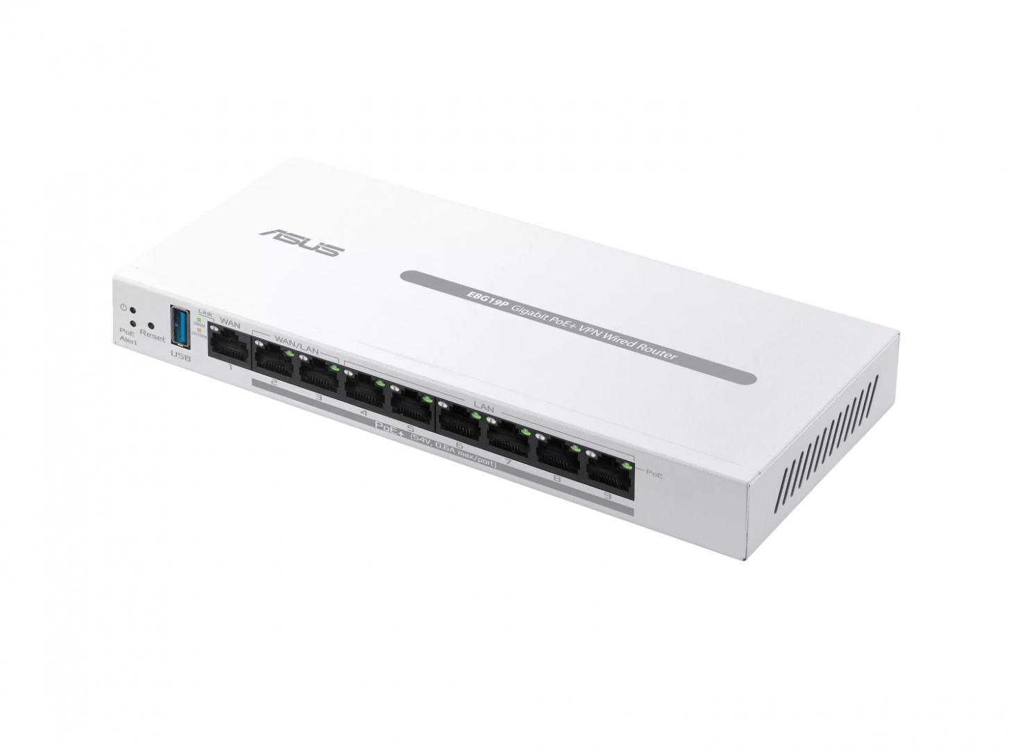 Router ASUS EBG19P 8 Porturi PoE - Performanta Gigabit