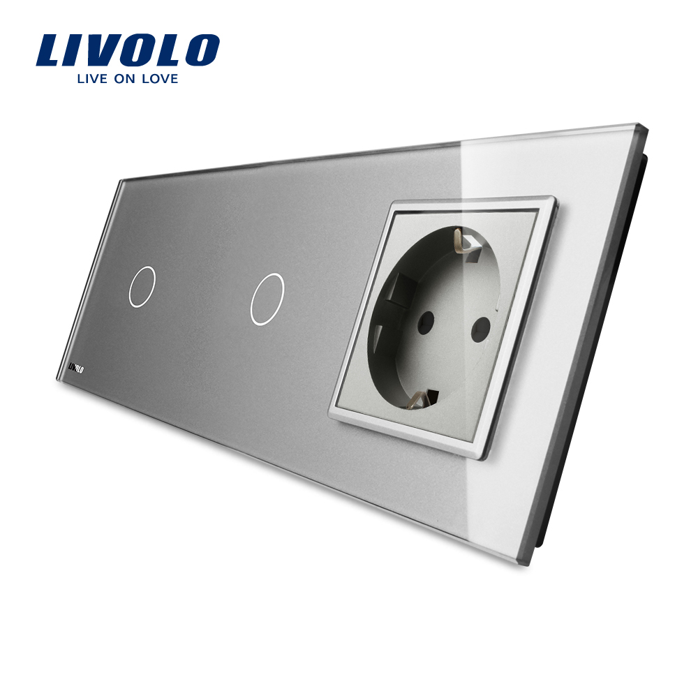 Intrerupator Livolo Touch Sticla + Priza - imagine 20