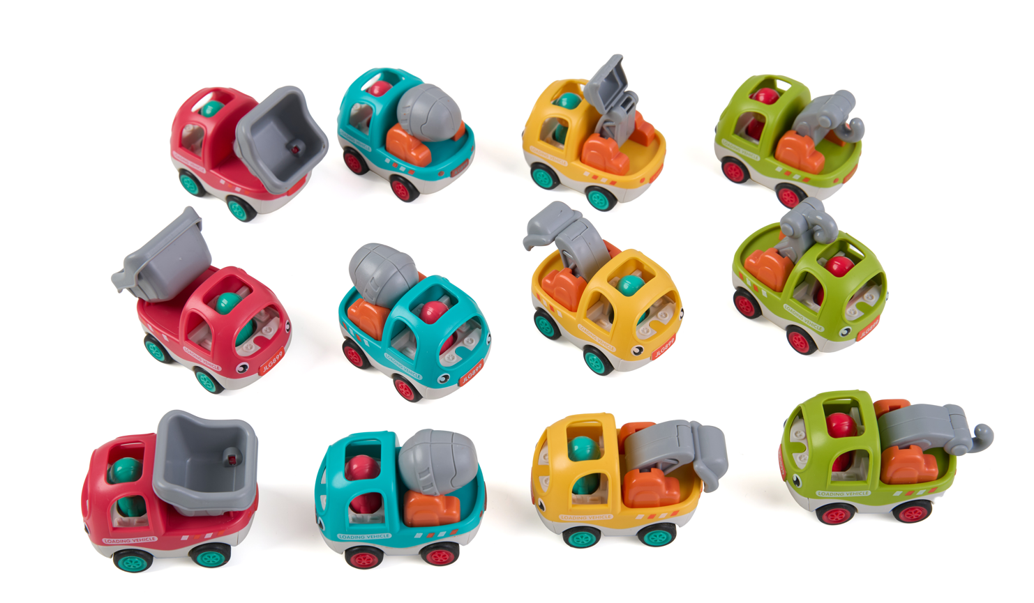 Mășinuță Mini Pull Back Momki - Jucărie cu Mecanism