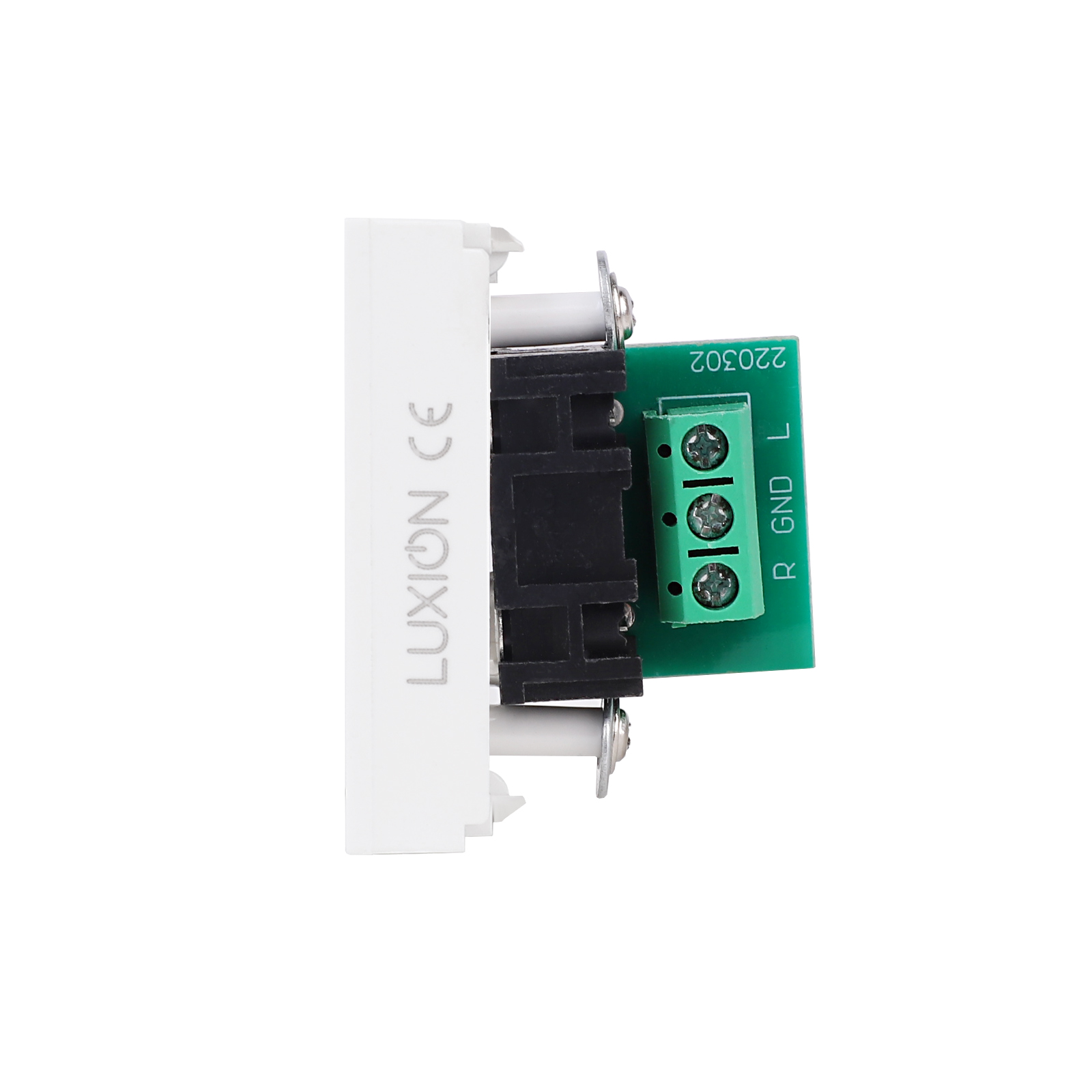 Modul Priza Audio 1M LUXION, Italian - imagine 3