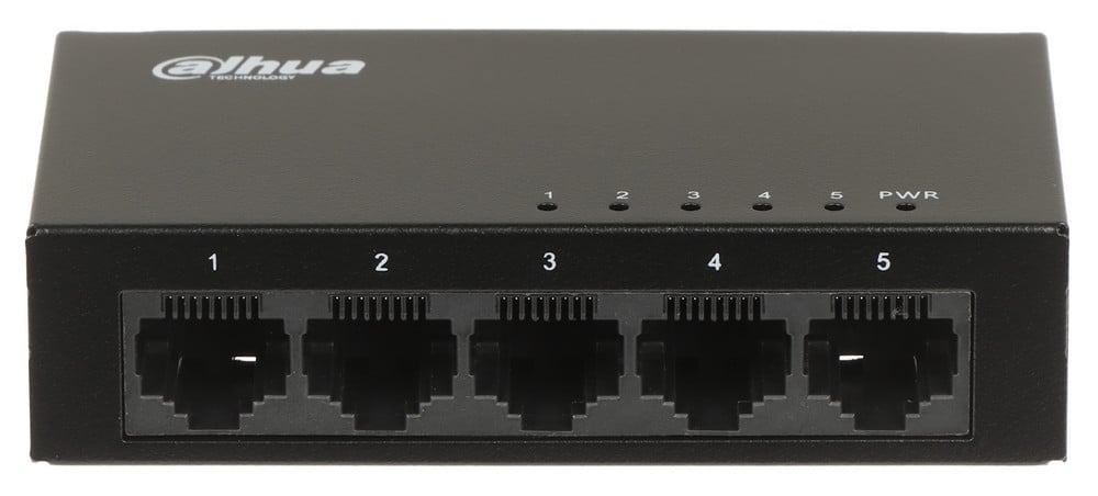 Switch Dahua 5 Porturi Gigabit Plug & Play