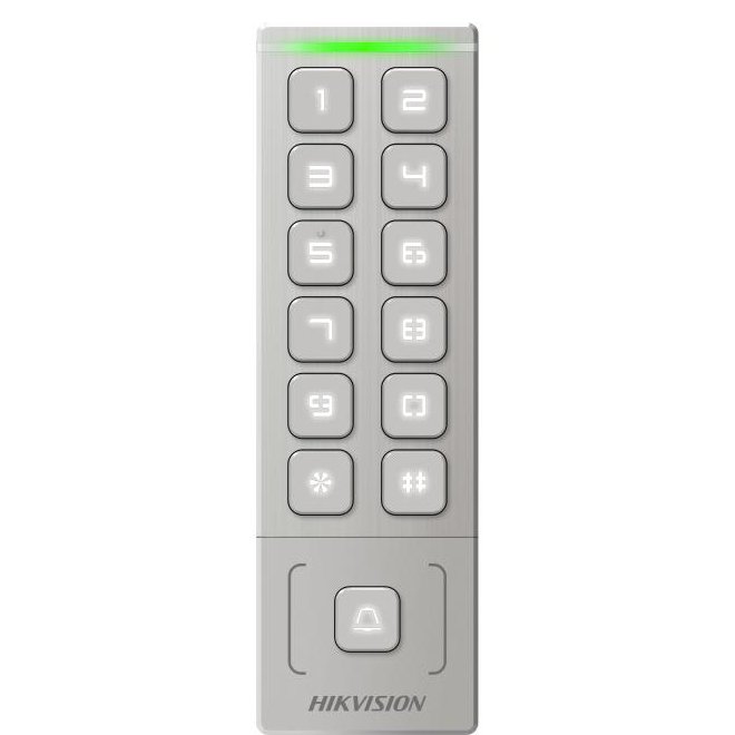 Terminal control acces Hikvision DS-K1T809MWX, PIN/Card M1