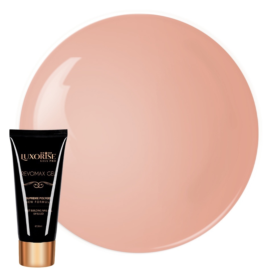 Polygel Luxorise Cinnamon Coffee 30ml - Modelare Ușoară
