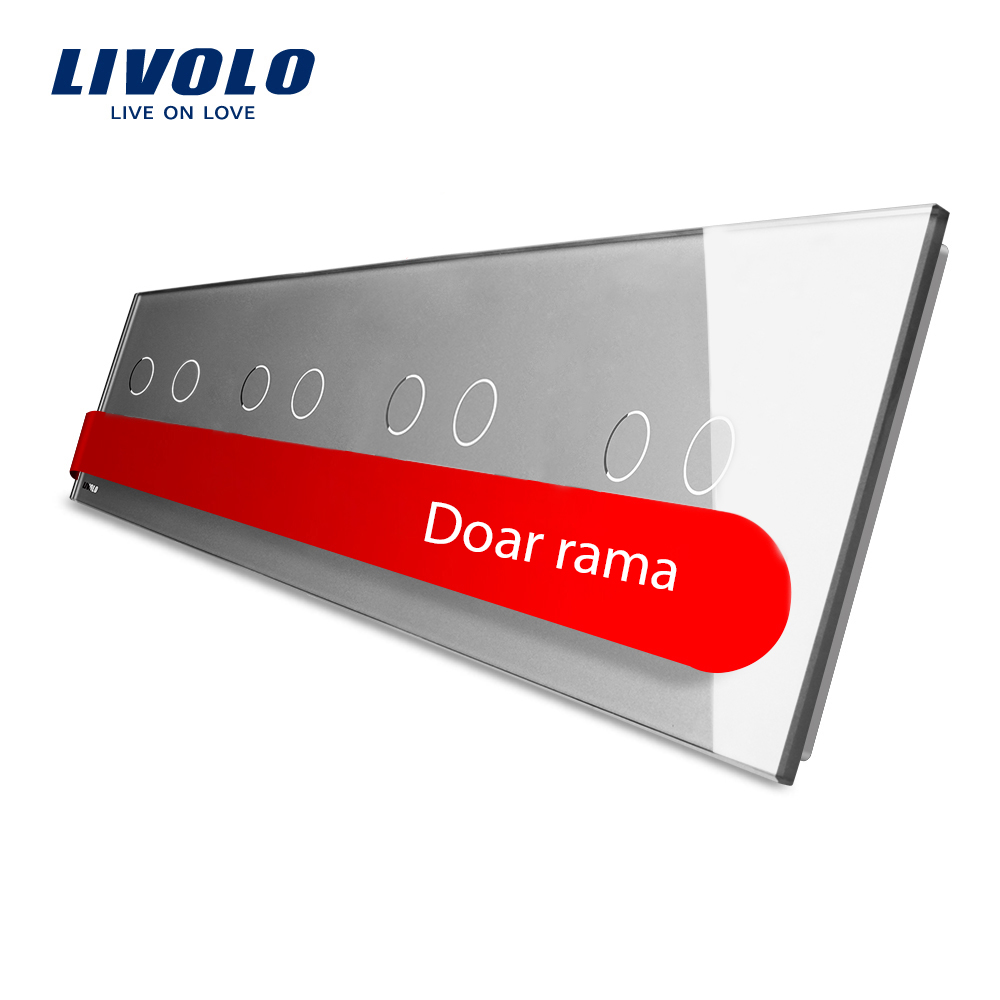 Panou Touch Livolo 4 Module, Sticla - imagine 7