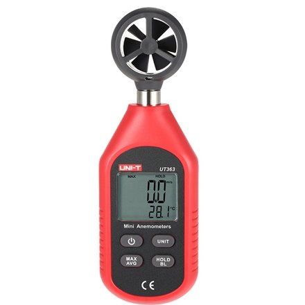 Anemometru Digital UT363 UNI-T, măsurare vânt 0-30 m/s