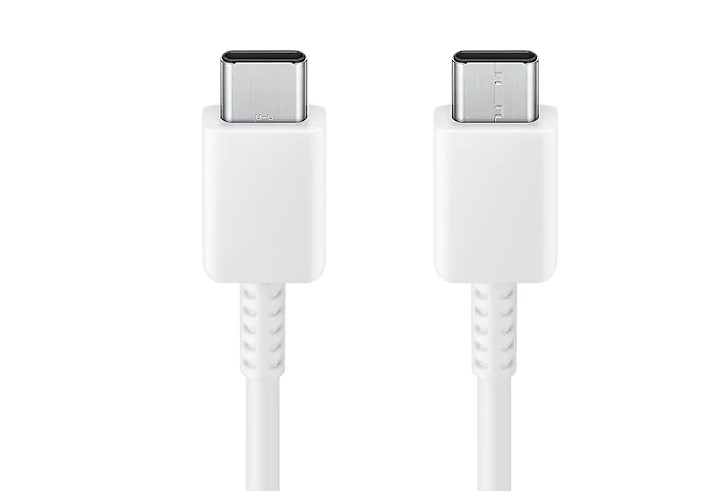 Cablu Samsung USB-C la USB-C 5A 1.8m Alb - Încărcare Rapidă - imagine 2