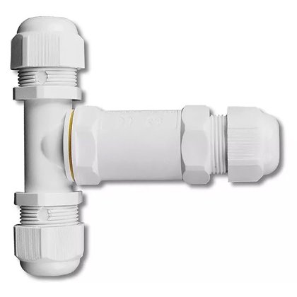 Conector Terminal T IP68 Alb V-TAC 8-12mm