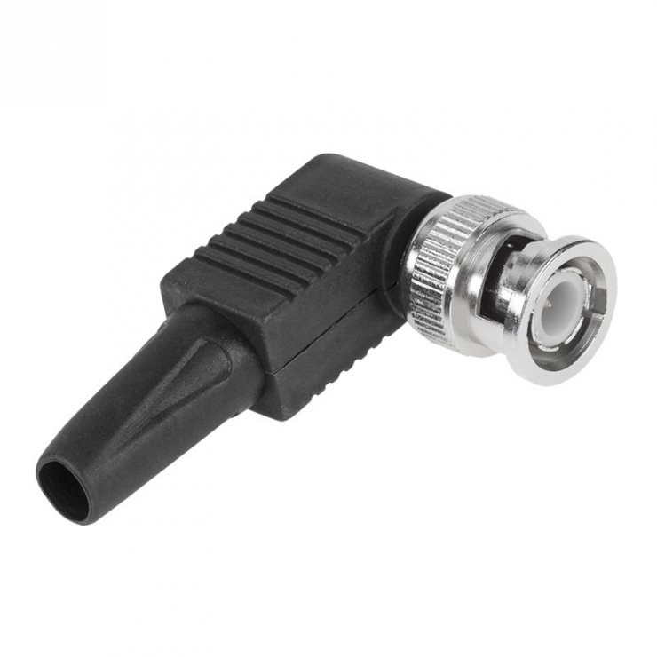 Conector BNC tata 90° pentru cablu RG58, Oem WTY0495