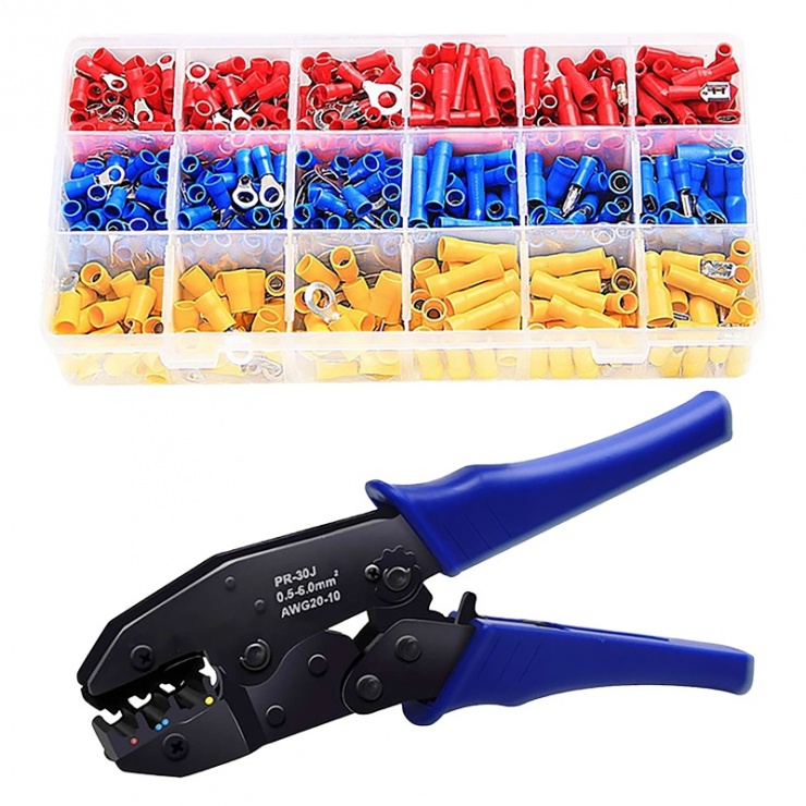 Set Cleste Sertizare + 700 Conectori OEM