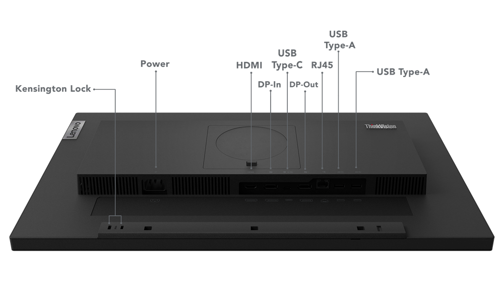 Monitor Lenovo ThinkVision T24m-29 23.8" FHD HDMI Profesional - imagine 6