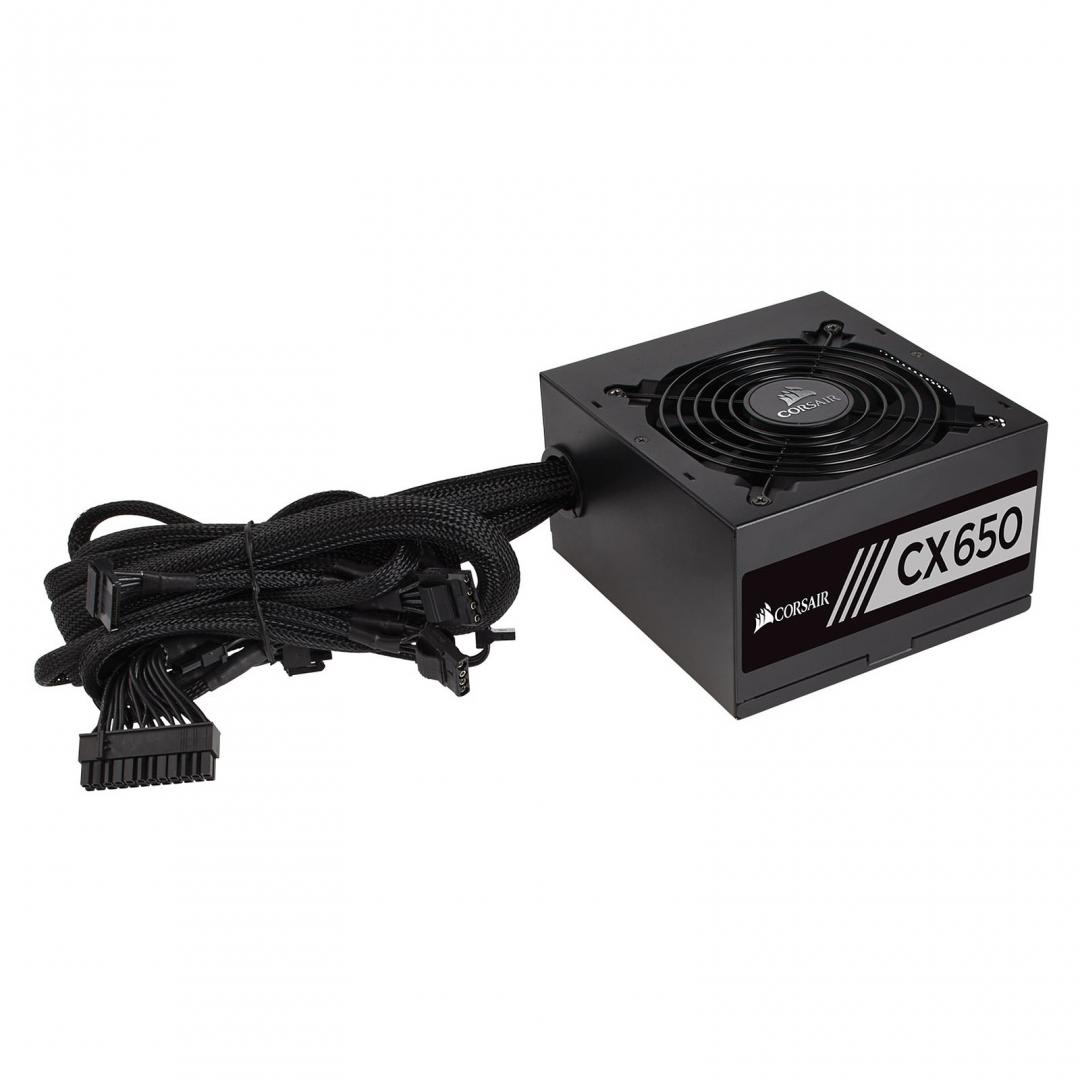 Sursa Corsair CX650 650W 80+ Bronze - Stabilă și Eficientă