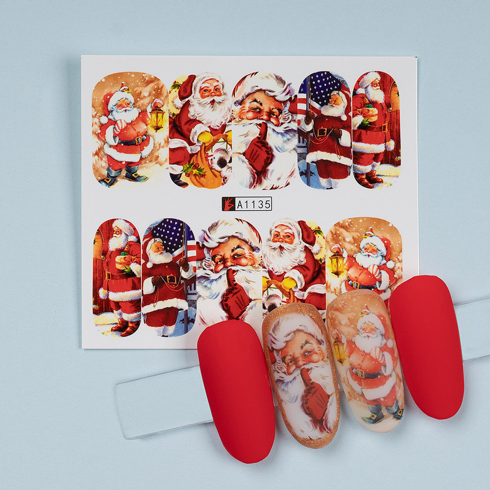 Tatuaj Unghii LUXORISE Santa's Fantasy
