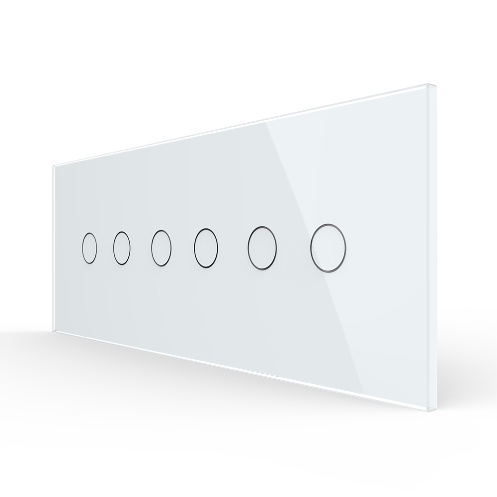 Intrerupator Touch Livolo 6M, Sticla, Italian