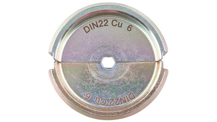 Bac sertizare Milwaukee 4932464861 DIN22 Cu 6, 22 mm²
