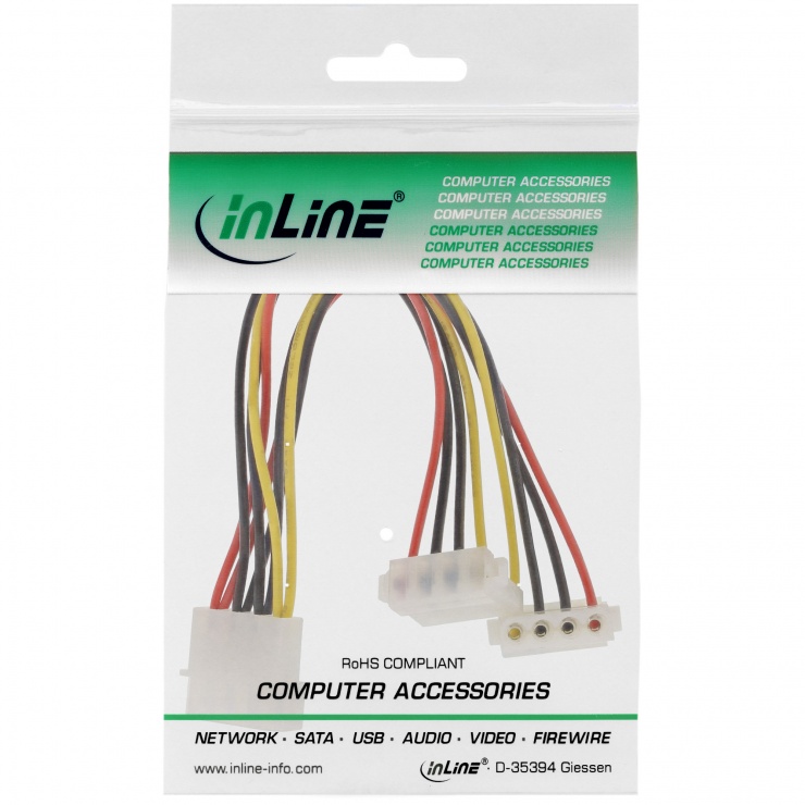 Cablu Y Molex InLine 0.15m - Splitter Eficient