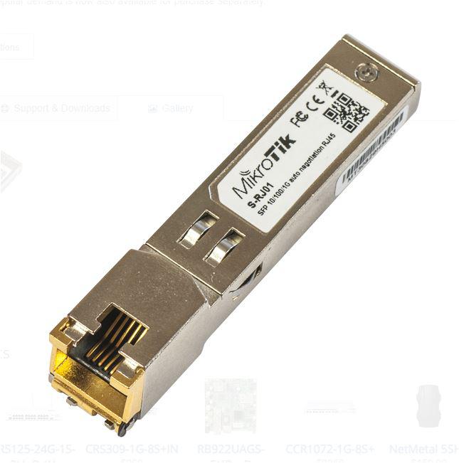 Modul SFP Mikrotik S-RJ01 RJ45 Gigabit 1.25Gbps
