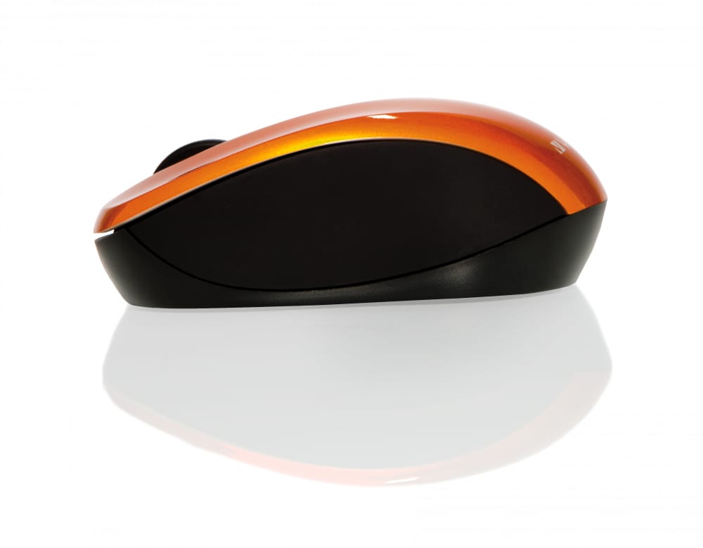Mouse Wireless Verbatim Nano Portocaliu Vulcanic - 49045 - imagine 7