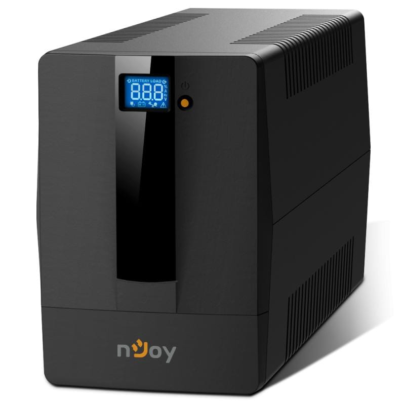 UPS NJOY Horus Plus 1000VA/600W LCD - Protecție Avansată - imagine 2