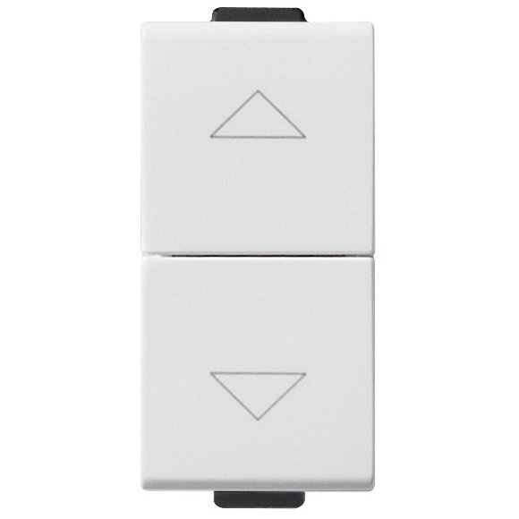 Pulsant Dublu Vimar 09062 Neve Up, Alb, 10A
