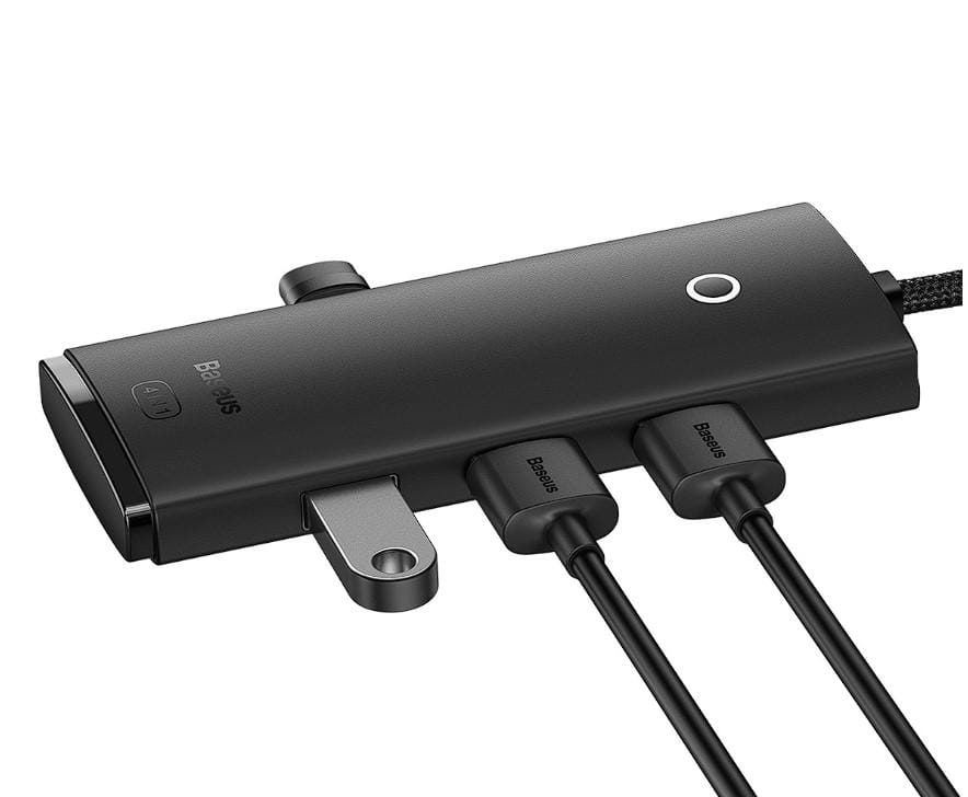 Hub USB 3.0 Baseus Lite 4 Porturi Negru - 5Gbps - imagine 3