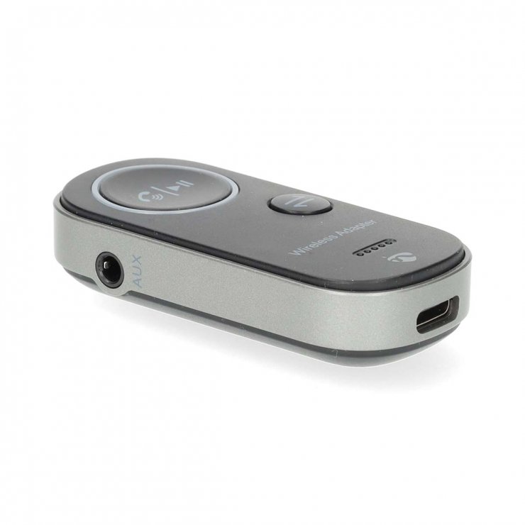 Adaptor Bluetooth 2-in-1 Nedis BTTC2500BK, 10h autonomie