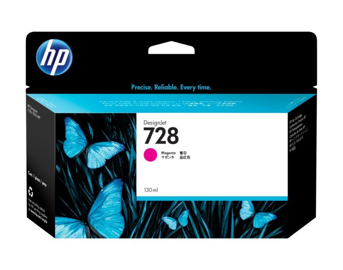 Cartus Cerneala HP F9J66A Magenta 130ml Original DesignJet