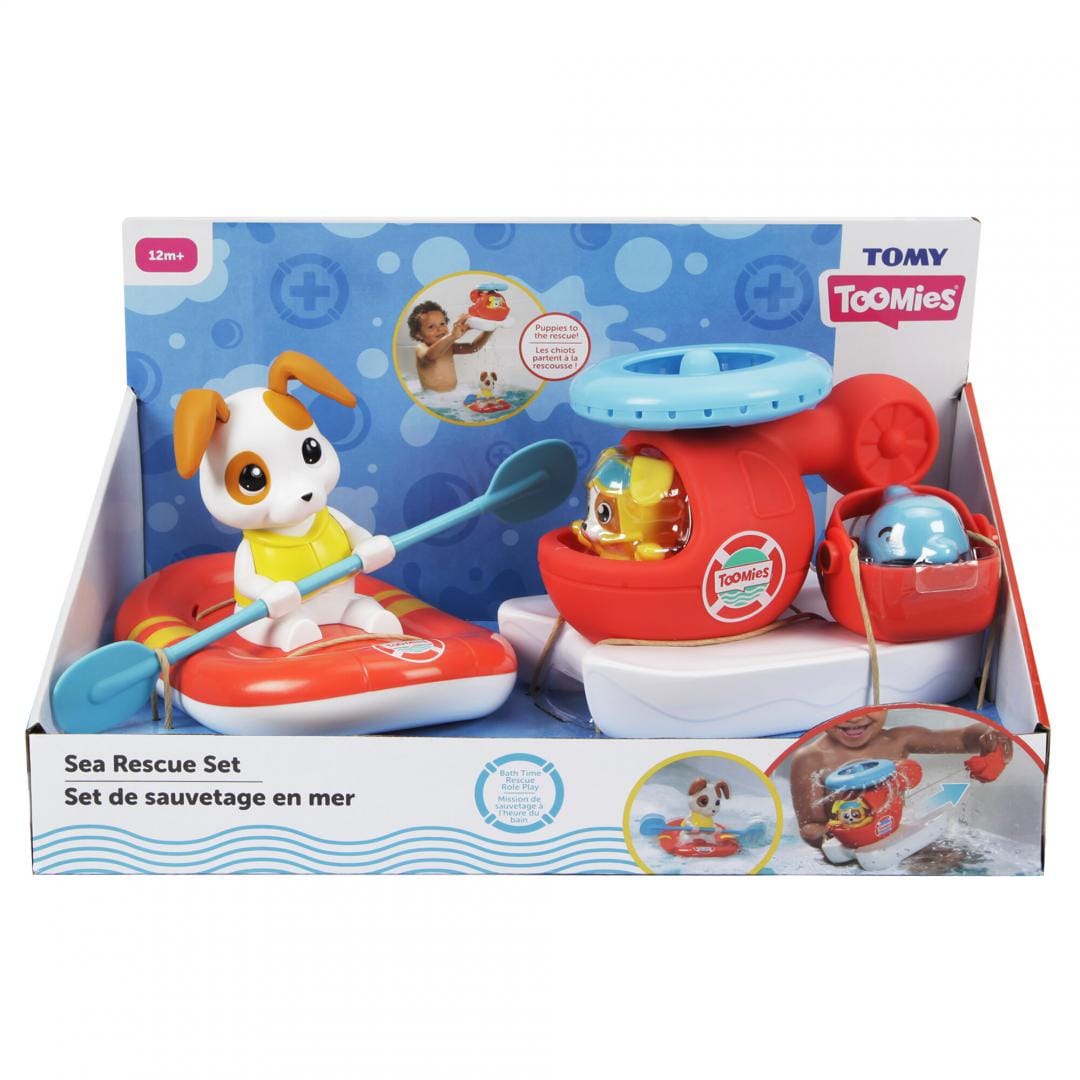 Jucarie Baie Elicopter Salvare si Barca Tomy - Distactie Aqua - imagine 3